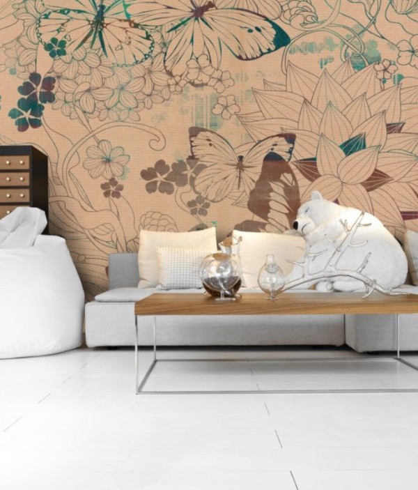 Papel de parede BACKYARD INKSUEQ1501 - INKIOSTRO BIANCO