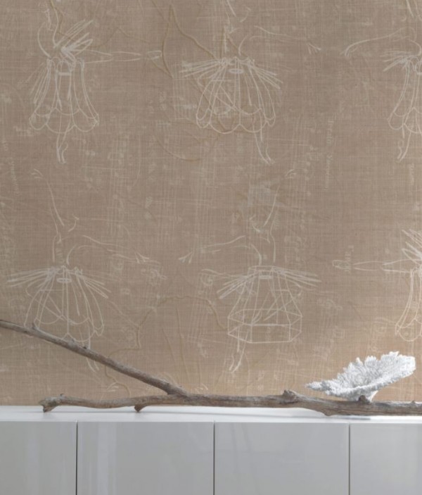 Papel de parede PARALUME INKZILI1502 - INKIOSTRO BIANCO