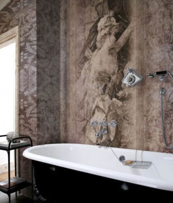 Papel de parede TOILE DE JOUY 02 INKFMND14_B02 - INKIOSTRO BIANCO
