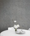 Carta da Parati VOCALESE TRECCIA INKIEFA1502 - INKIOSTRO BIANCO