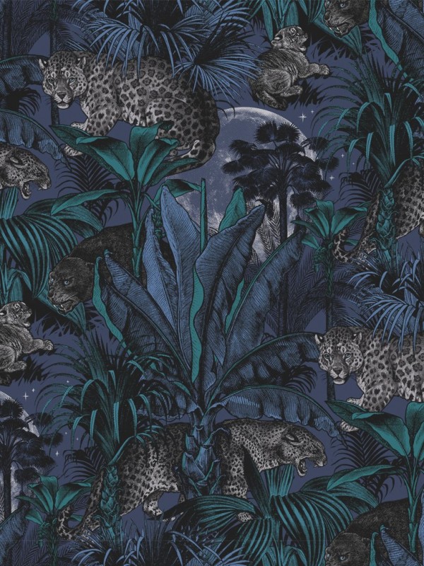 Papier peint Faunacation Nocturnal DVS005 - DIVINE SAVAGES