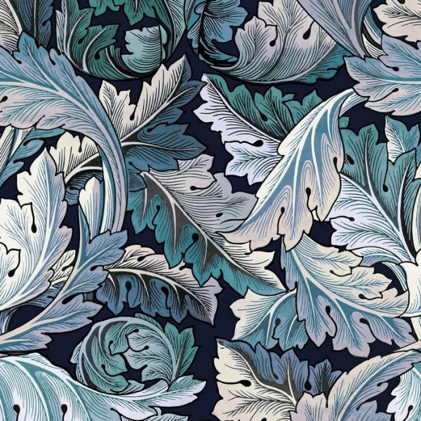 Tapete ACANTHUS AGEAN BLUE MIDNIGHT - HOUSE OF HACKNEY Tapete ACANTHUS AGEAN BLUE MIDNIGHT - HOUSE OF HACKNEY