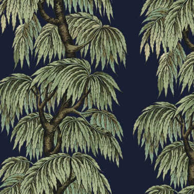 Papel Pintado BABYLON MIDNIGHT WILLOW - HOUSE OF HACKNEY