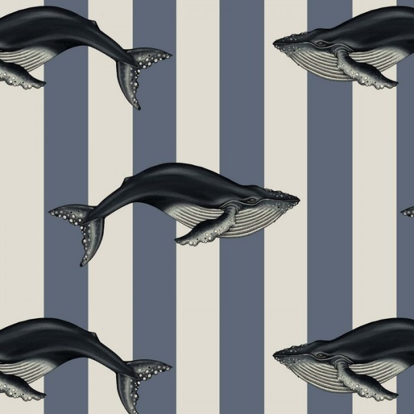 Papel de parede BALEANA DENIM - HOUSE OF HACKNEY Papel de parede BALEANA DENIM - HOUSE OF HACKNEY