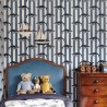 Papel de parede BALEANA DENIM - HOUSE OF HACKNEY