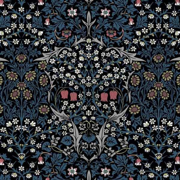 Papier peint BLACKTHORN TEAL - HOUSE OF HACKNEY Papier peint BLACKTHORN TEAL - HOUSE OF HACKNEY