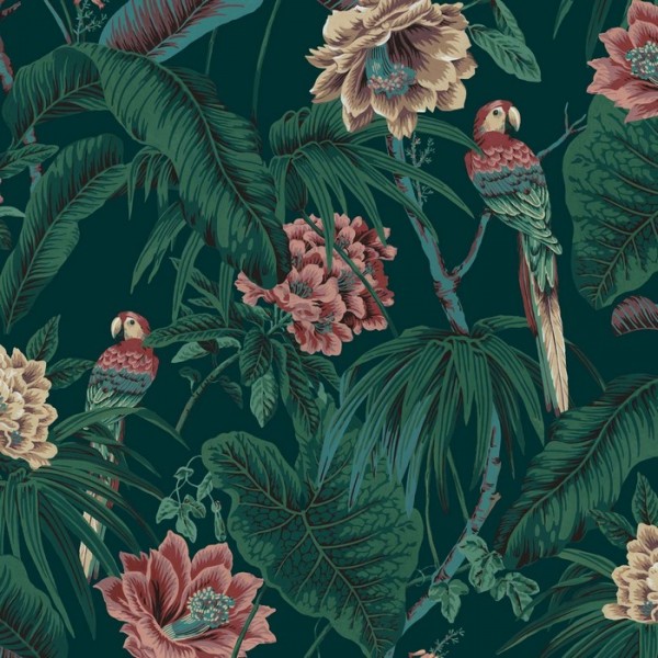 Papier peint PARADISA SPRUCE GREEN - HOUSE OF HACKNEY Papier peint PARADISA SPRUCE GREEN - HOUSE OF HACKNEY
