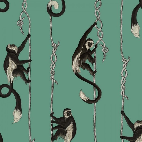 Papier peint TROOP PARAKEET GREEN - HOUSE OF HACKNEY Papier peint TROOP PARAKEET GREEN - HOUSE OF HACKNEY