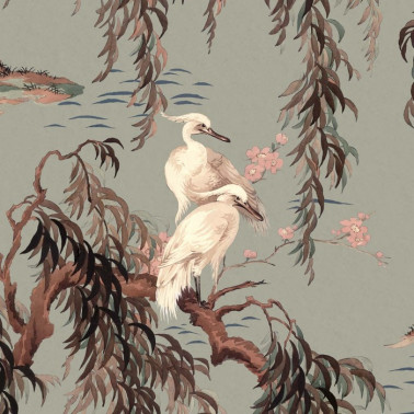 Papel Pintado ZEUS EAU DE NIL - HOUSE OF HACKNEY