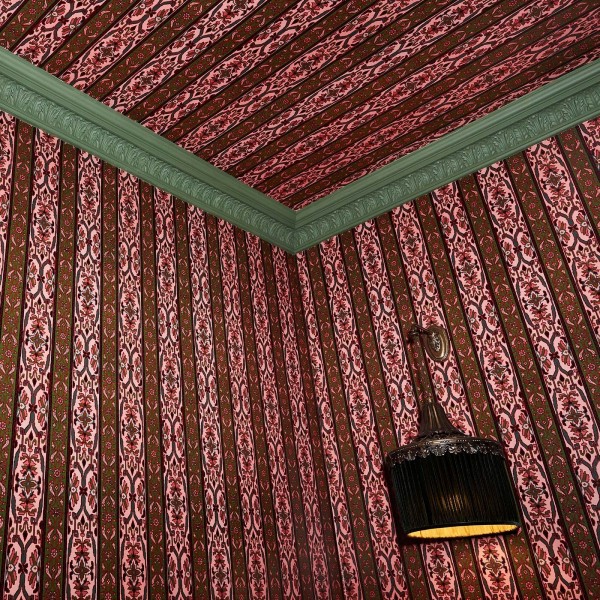 Papier peint MAMOUNIA AMERANTH JUNIPER GREEN - HOUSE OF HACKNEY