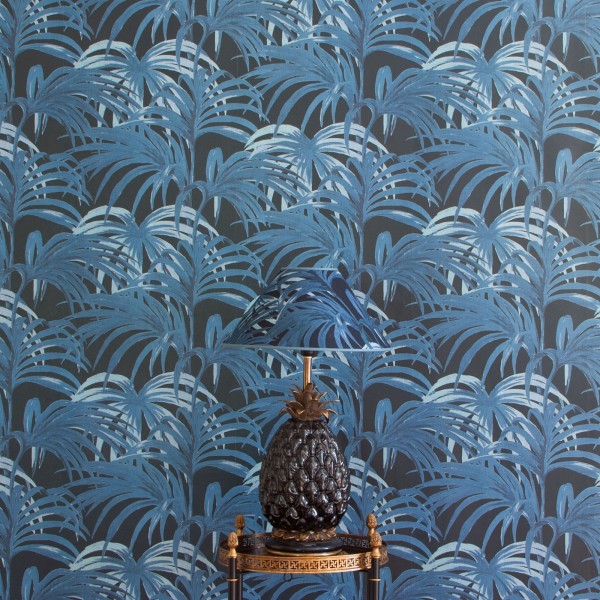 Tapete PALMERAL MIDNIGHT AZURE - HOUSE OF HACKNEY