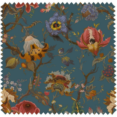 Tela ARTEMIS VELVET - PETROL HOUSE OF HACKNEY