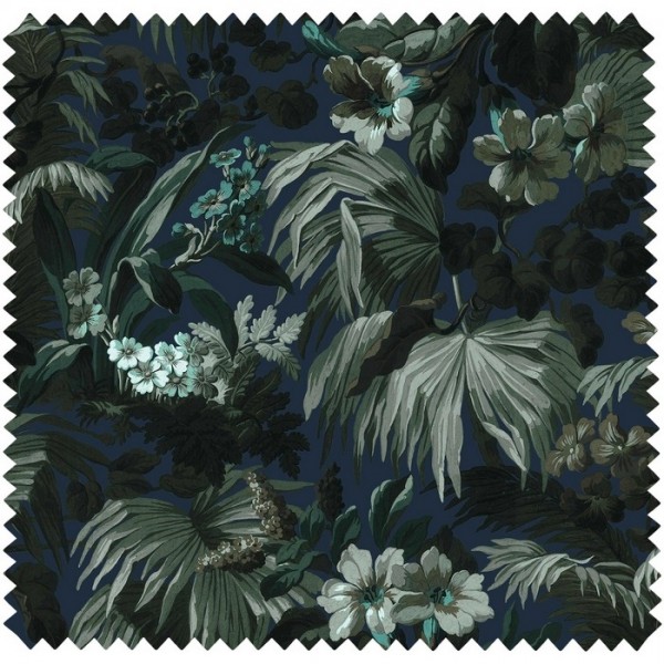 Tissus LIMERENCE COTTON-LINEN - INK HOUSE OF HACKNEY Tissus LIMERENCE COTTON-LINEN - INK HOUSE OF HACKNEY