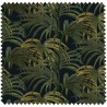 Dekostoff PALMERAL COTTON-LINEN - MIDNIGHT-GREEN HOUSE OF HACKNEY