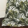 Tissus PALMERAL COTTON-LINEN - OFF-WHITE-GREEN HOUSE OF HACKNEY