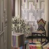 Tissus FCL7028/01 ARC EN CIEL-PRISME CHRISTIAN LACROIX