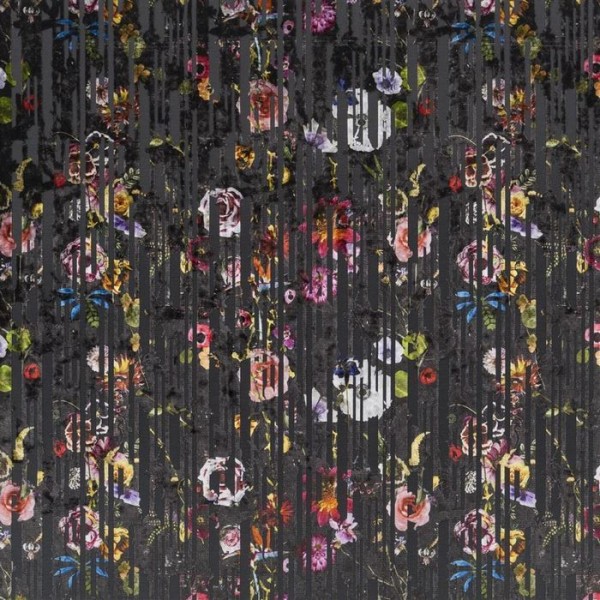 Tissus FCL7034/01 BABYLONIA NIGHTS SOFT-CREPUSCULE CHRISTIAN LACROIX