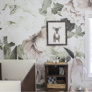Carta da Parati BLUSH FLORAL MURAL - ANEWALL