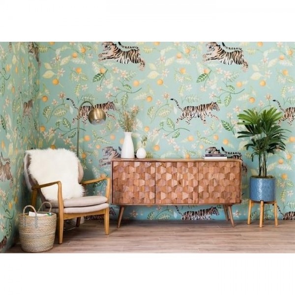 Wallpaper CLEMENTINE MURAL - ANEWALL Wallpaper CLEMENTINE MURAL - ANEWALL