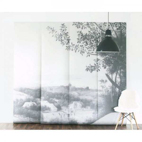 Papel de parede HARVESTERS MURAL - ANEWALL Papel de parede HARVESTERS MURAL - ANEWALL