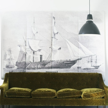 Papier peint SHIPS MURAL - ANEWALL