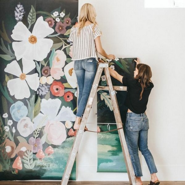 Wallpaper ALICE'S FOREST MURAL - ANEWALL