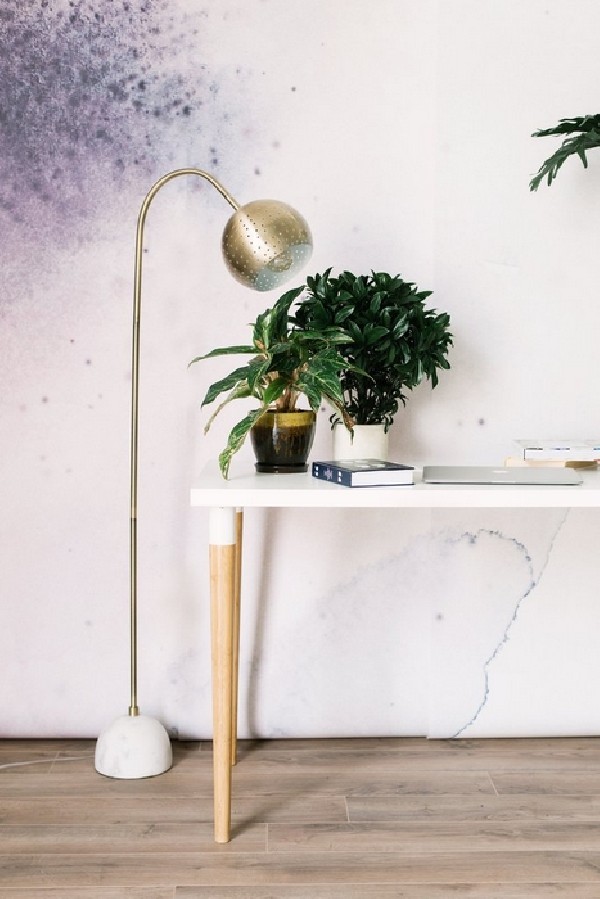 Papier peint EAU NOIRE MURAL - ANEWALL
