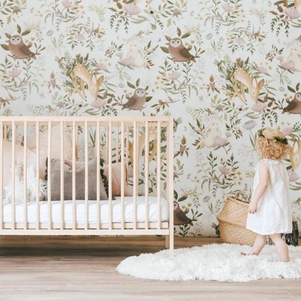 Tapete OH DEER MURAL LIGHT - ANEWALL