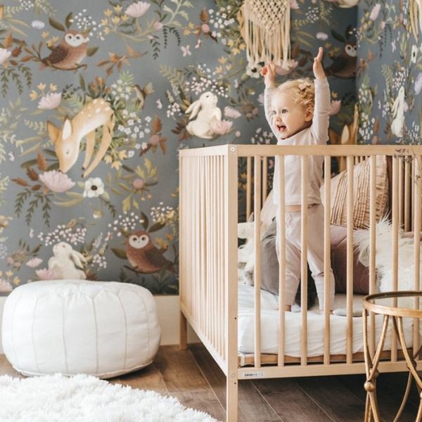 Papier peint OH DEER MURAL DARK - ANEWALL