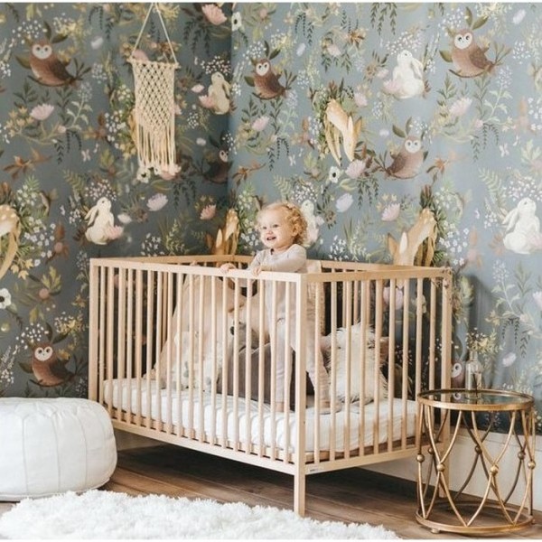 Papel de parede OH DEER MURAL DARK - ANEWALL Papel de parede OH DEER MURAL DARK - ANEWALL
