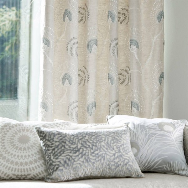Dekostoff HPUT132653 LOUELLA Seaglass Pearl Harlequin