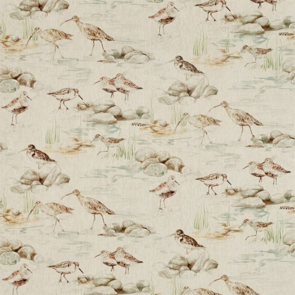 Tecido DEBB226427 ESTUARY BIRDS LINEN Sanderson Tecido DEBB226427 ESTUARY BIRDS LINEN Sanderson