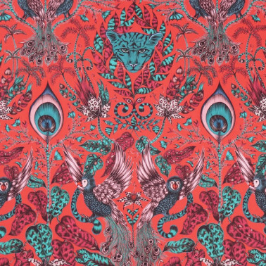 Papel Pintado Amazon Red WP W0098-05 - CLARKE & CLARKE