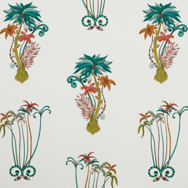 Papel Pintado Jungle Palms Jungle WP W0101-02 - CLARKE & CLARKE