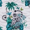 Tissus LEMUR JUNGLE F1112-01 CLARKE & CLARKE