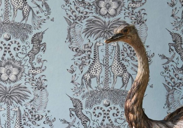 Wallpaper Kruger Eggshell WP W0102-01 - CLARKE & CLARKE