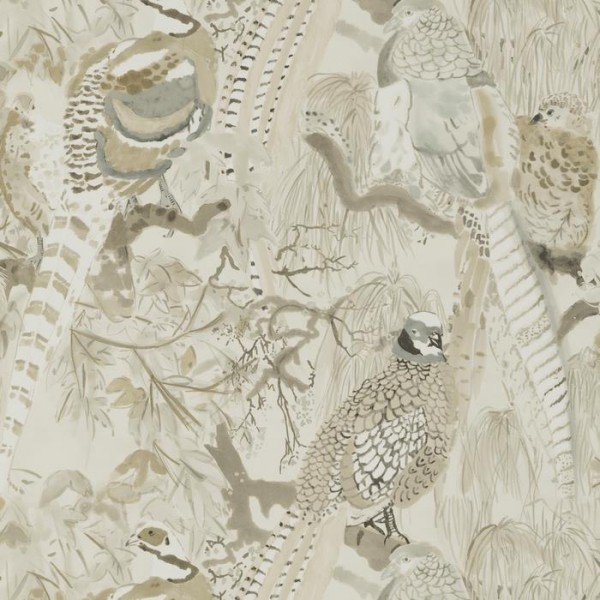 Papel de parede FG085_K102 GAME BIRDS - MULBERRY Papel de parede FG085_K102 GAME BIRDS - MULBERRY