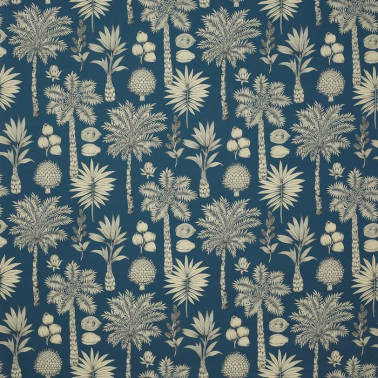 Tessuti COTE D'AZUR M4004-03 Bleu Canard MANUEL CANOVAS
