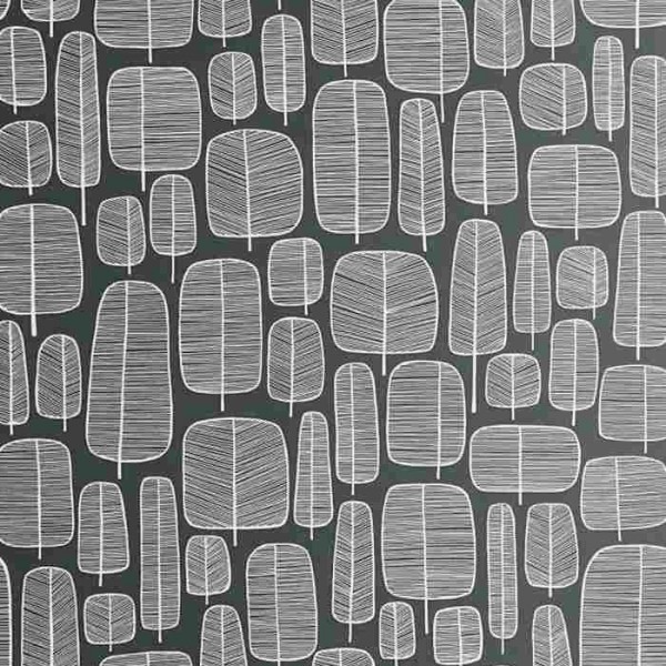 Papier peint MISP1227 LITTLE TREES Charcoal - MISSPRINT Papier peint MISP1227 LITTLE TREES Charcoal - MISSPRINT
