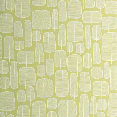 Papier peint MISP1230 LITTLE TREES Peagreen - MISSPRINT