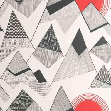 Papier peint MISP1234 MOUNTAINS Sunset - MISSPRINT