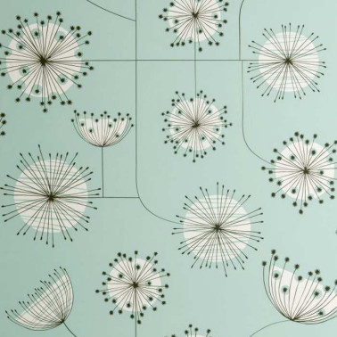 Papier peint MISP1237 DANDELION MOBILE Robins-egg - MISSPRINT