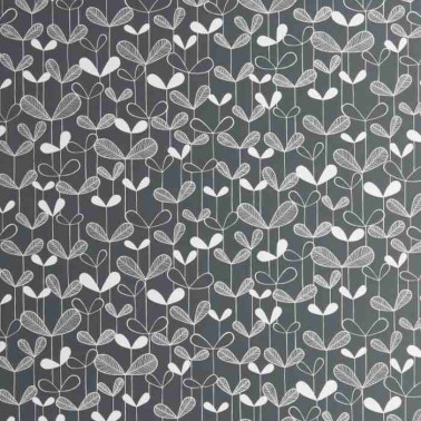 Papier peint MISP1261 SAPLINGS Graphite - MISSPRINT