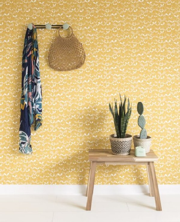 Papier peint MISP1258 SAPLINGS Cloud Grey - MISSPRINT