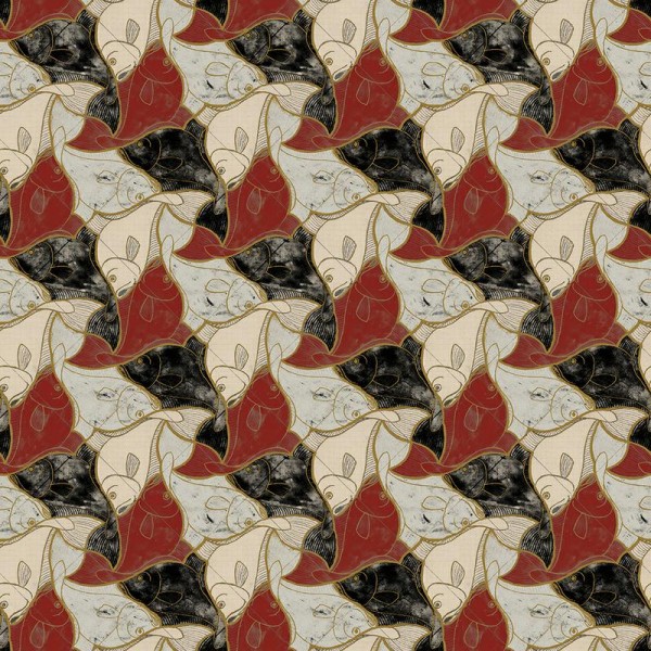 Wallpaper 23100 FISH - JANNELLI E VOLPI Wallpaper 23100 FISH - JANNELLI E VOLPI