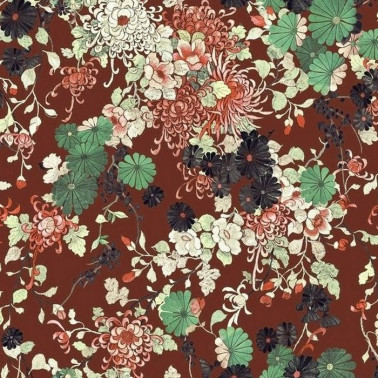 Papel de parede 3316-04 YOKATA GRENAT - JEAN PAUL GAULTIER