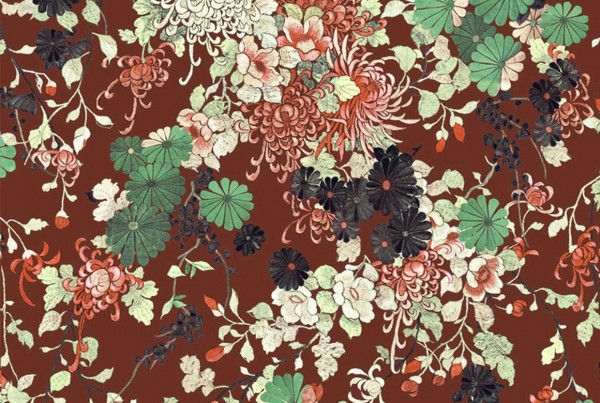 Papier lackiert 3316-04 YOKATA GRENAT - JEAN PAUL GAULTIER