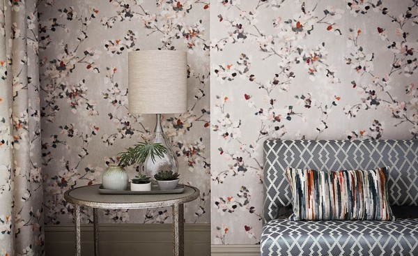 Wallpaper W411-01 FLORIS - ROMO