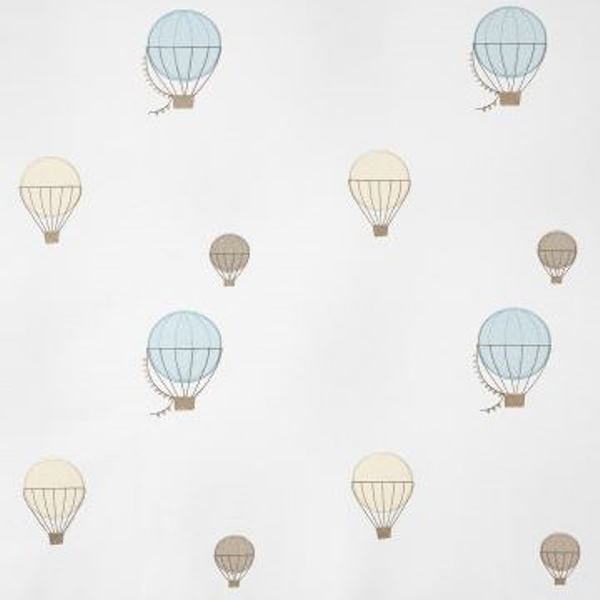 Tessuti MWS29936109 MONTGOLFIERES BRODEES BLEU Casadeco Tessuti MWS29936109 MONTGOLFIERES BRODEES BLEU Casadeco