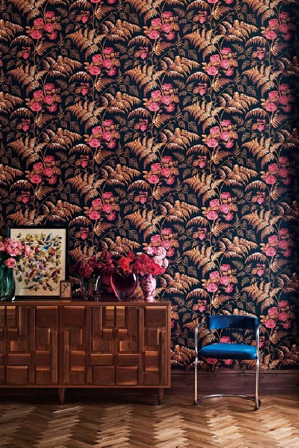 Wallpaper Rose 115-10030 - COLE and SON